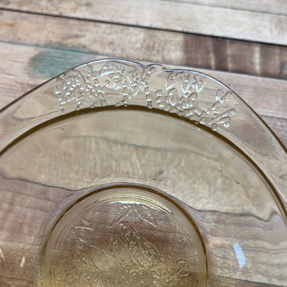 Depression Glass Federal Parrot Pattern - Picture 5 of 6